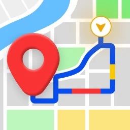 Icône de GPS Voice Map & Route Finder